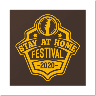 Stay At Home Festival 2020 Posters and Art